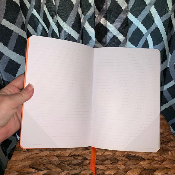 Cross Journal with Pen | Black and Orange - Picture 3 of 8
